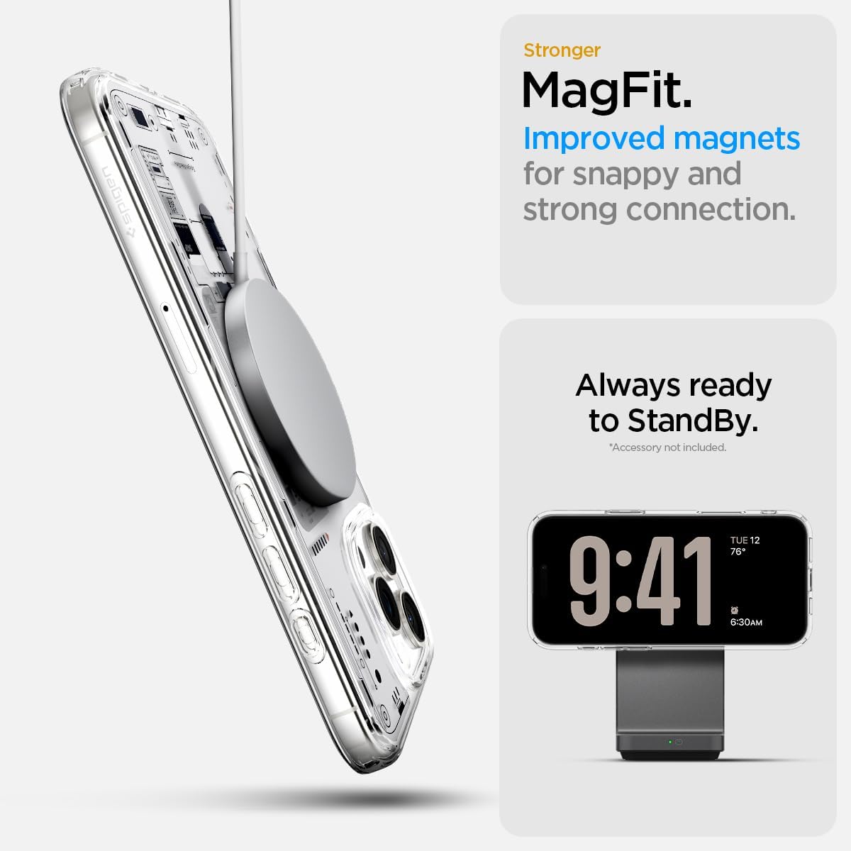Spigen Ultra Hybrid MagFit Direct Digital - Funda