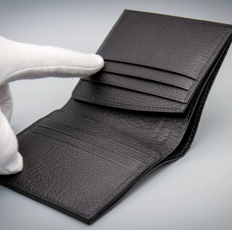 Handmade Snack Design Leather Wallet