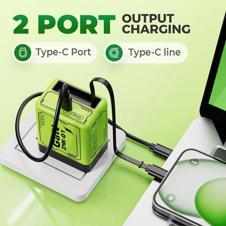2-in-1 GaN 120w Fast Charger