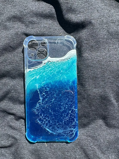 Midnight Ocean Wave iPhone Case