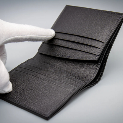 Handmade Snack Design Leather Wallet